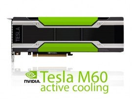 NVIDIA Tesla M60 16GB GDDR5 PCIe 3.0 Active Cooling, GPU-NVTM60-AC